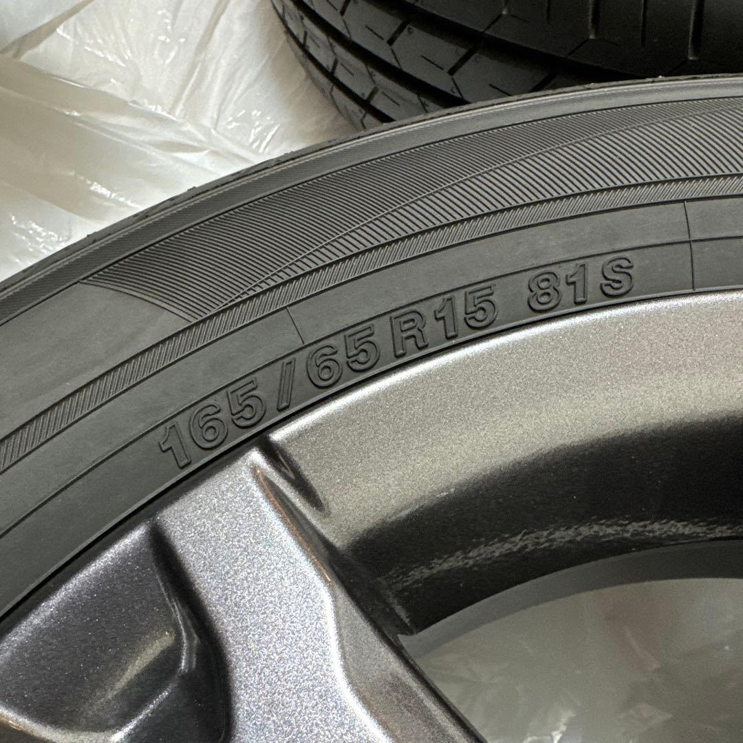 【送料込】ダイハツ タフト 純正ホイールタイヤ４本セット 15インチ