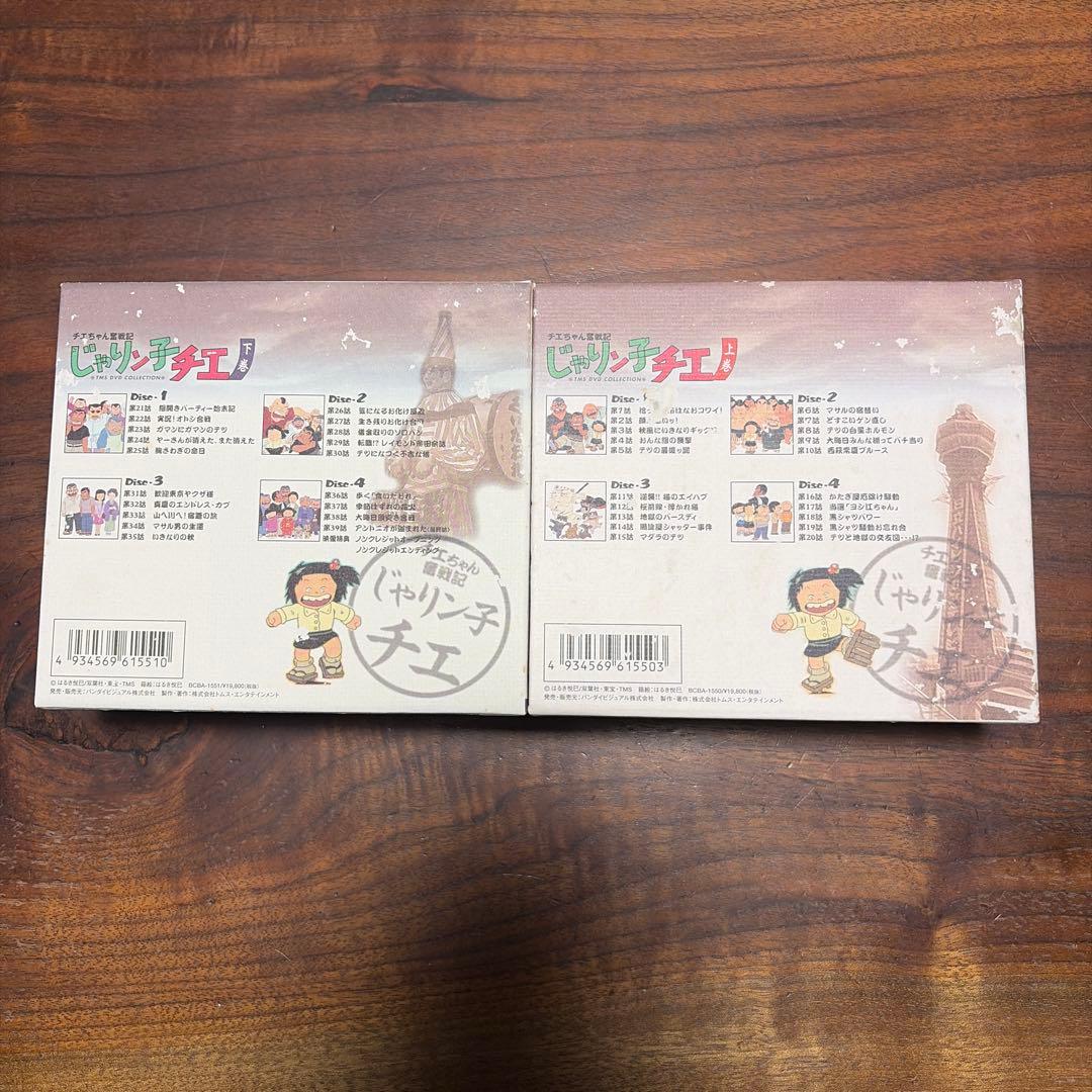 チエちゃん奮戦記 じゃりン子チエ DVD-BOX 上巻・下巻セット