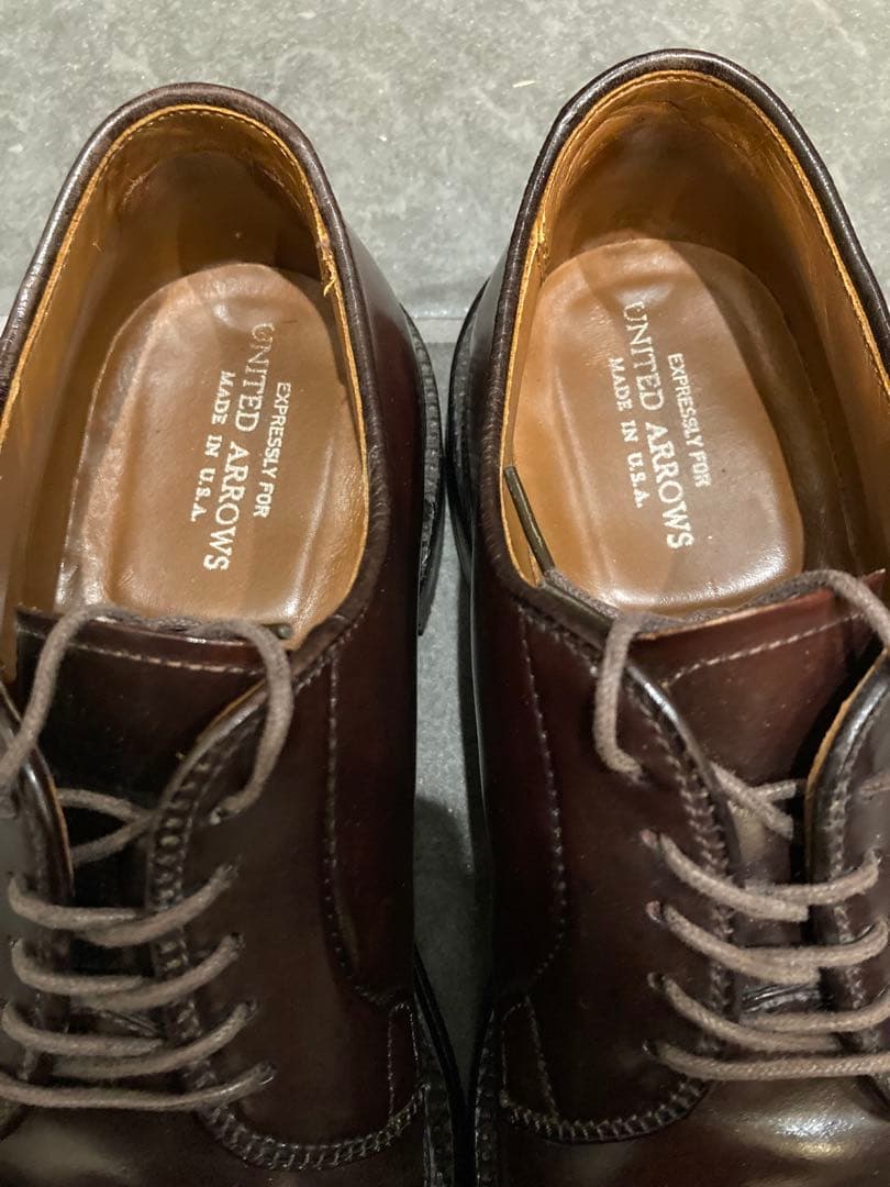 o*a様 Alden 990 7D コードバン バーガンディー バリーラスト U