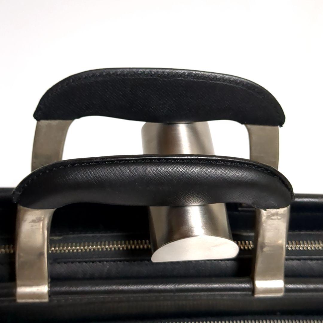 ✨BURBERRY✨ビジネスバッグ チェック レザー ブラック