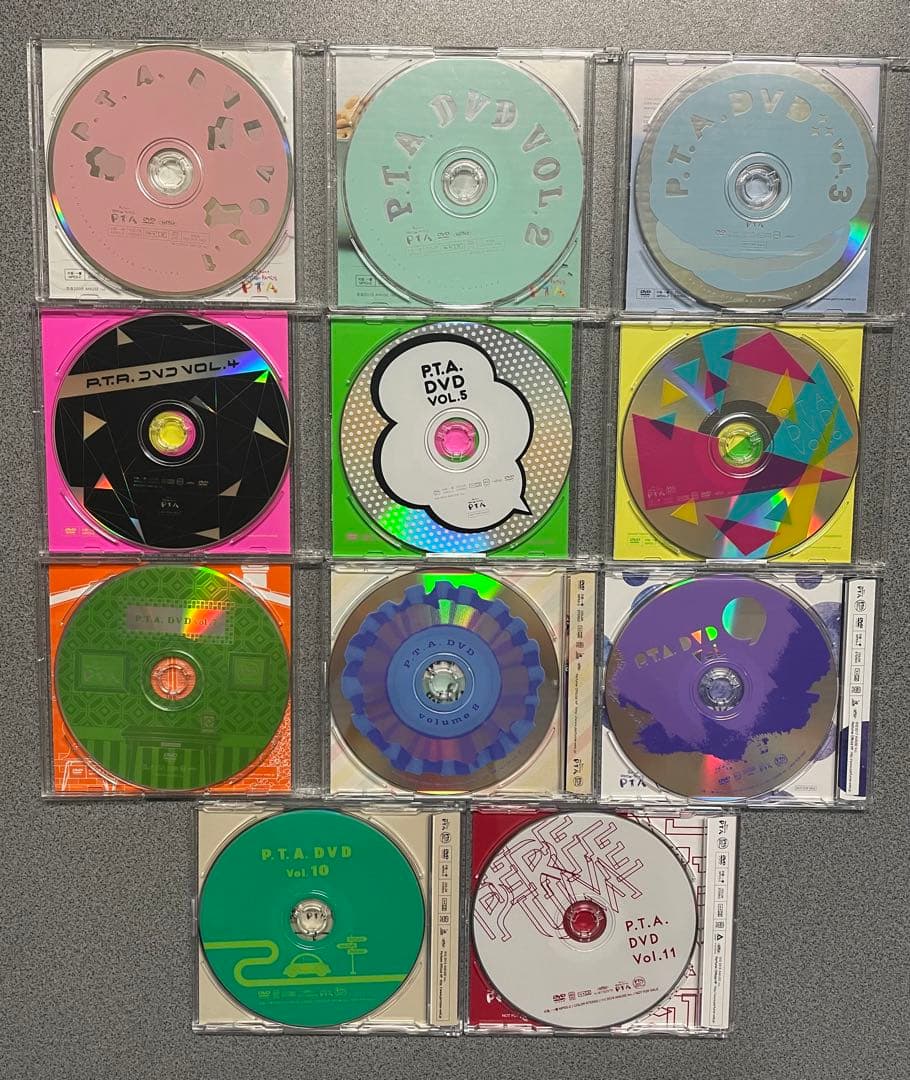 Perfume ファンクラブDVDvol.1〜11