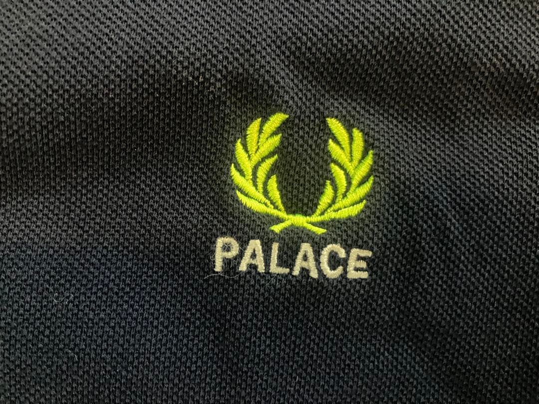 PALACE FRED PERRY ポロシャツ ネイビー