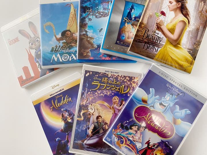 Disney  Blu-ray DVDセット