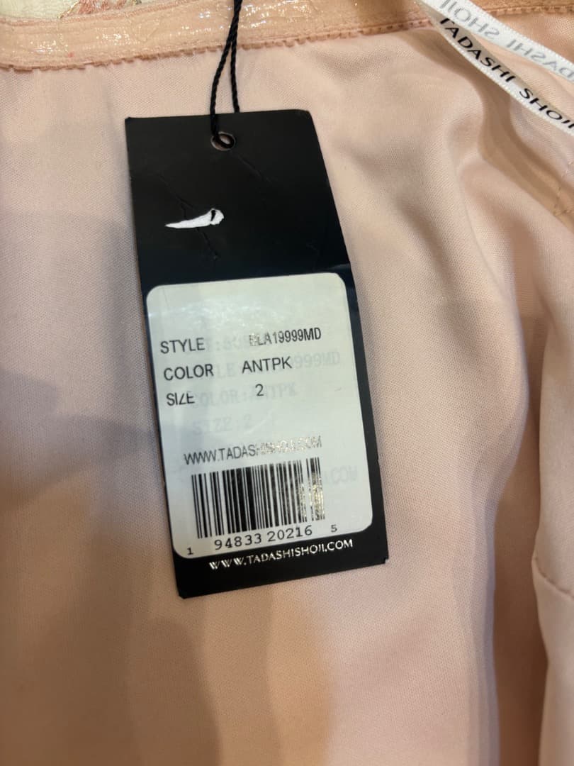 週末限定価格タダシショウジドレスワンピースサイズ2tadashishojiピンク