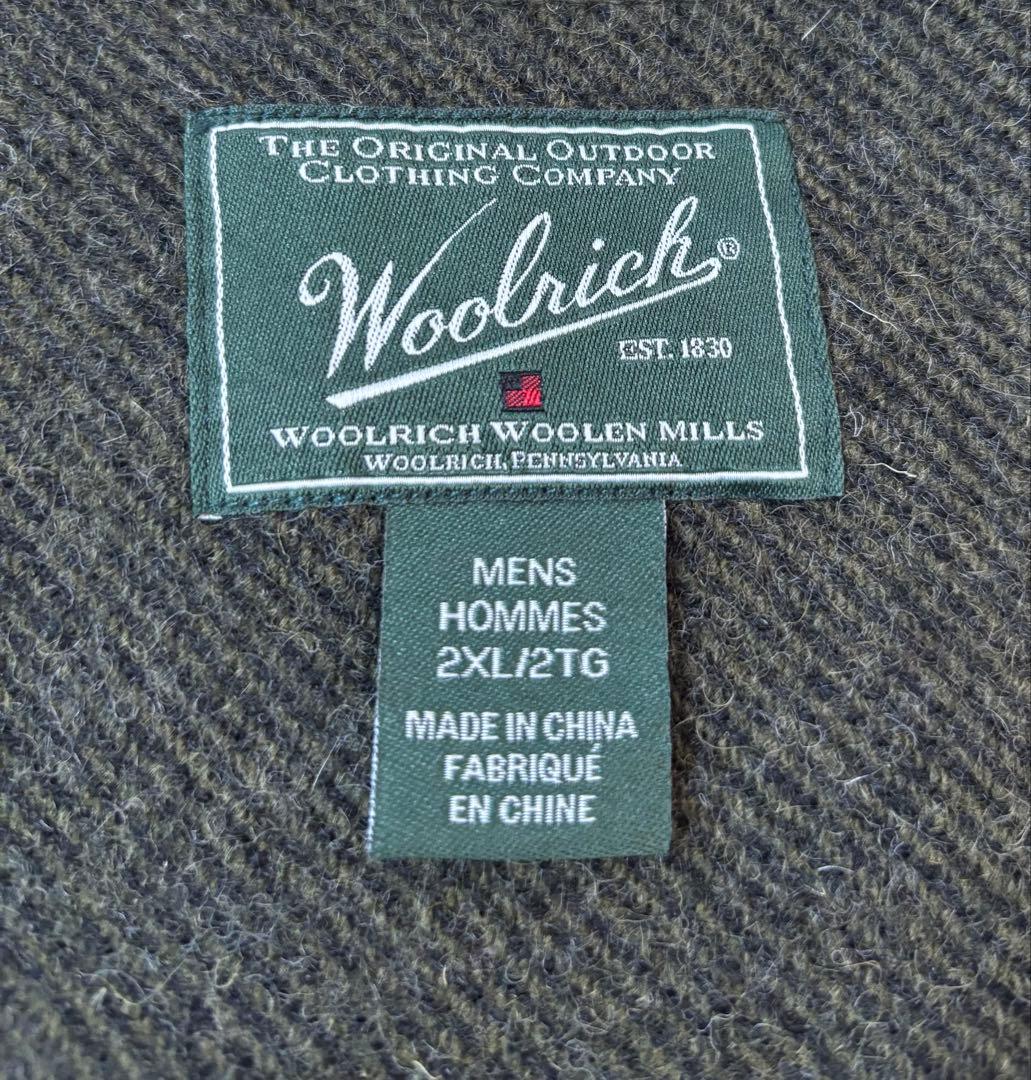 WOOL RICH ウールリッチ　無地　4ポケット　ウール　ハンティングベスト