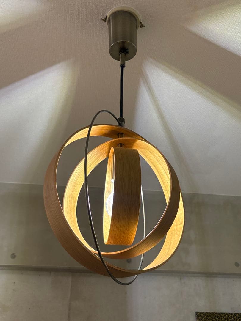 インターフォルム Peenrantaペーンランタ ペンダントライト 木製