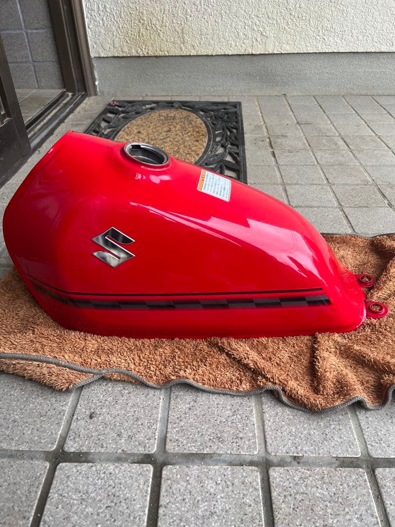 超美品！最終値下げ！グラストラッカー　BB 純正タンク　赤