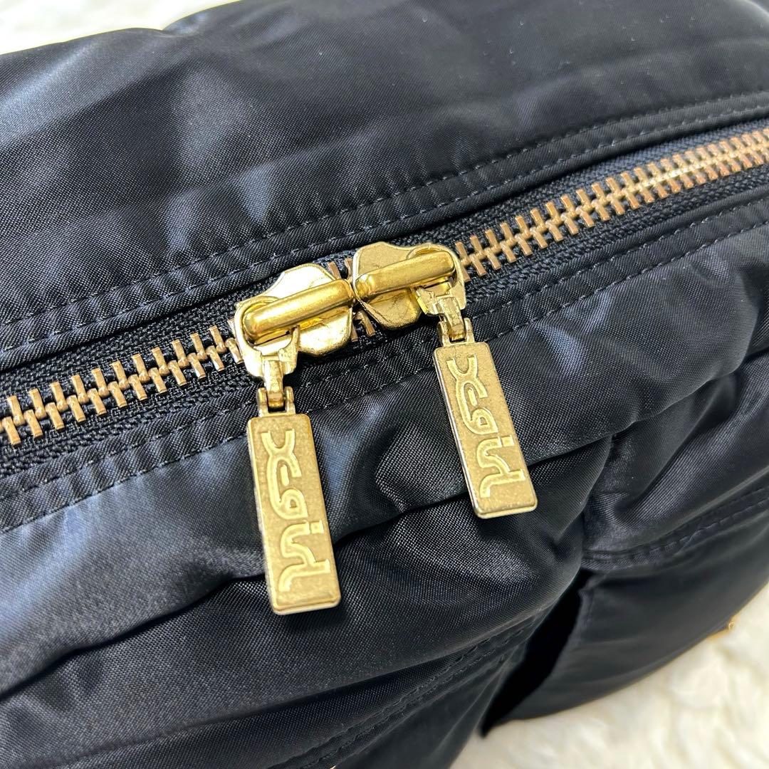 極美品✨PORTER X-girl ウエストバッグ ボディバッグ ナイロン 黒