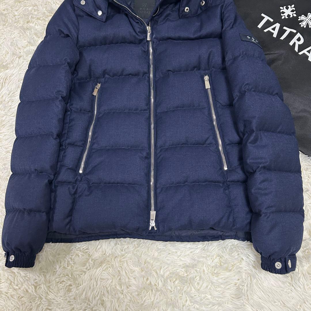 【極美品】タトラス ドミツィアーノ ダウンジャケット 濃紺 ネイビー 02 M