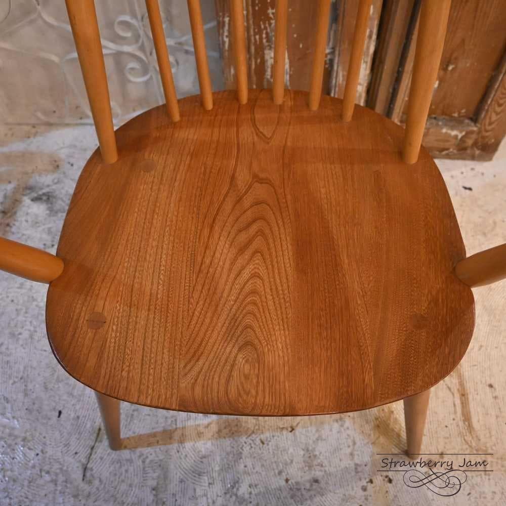 L3710-18-2 英国ヴィンテージ ERCOL アーコールチェア クエーカー