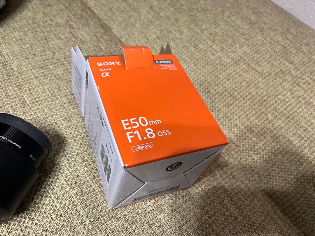 レンズ(単焦点) SONY 50mm f1.8 SONY55-210mm