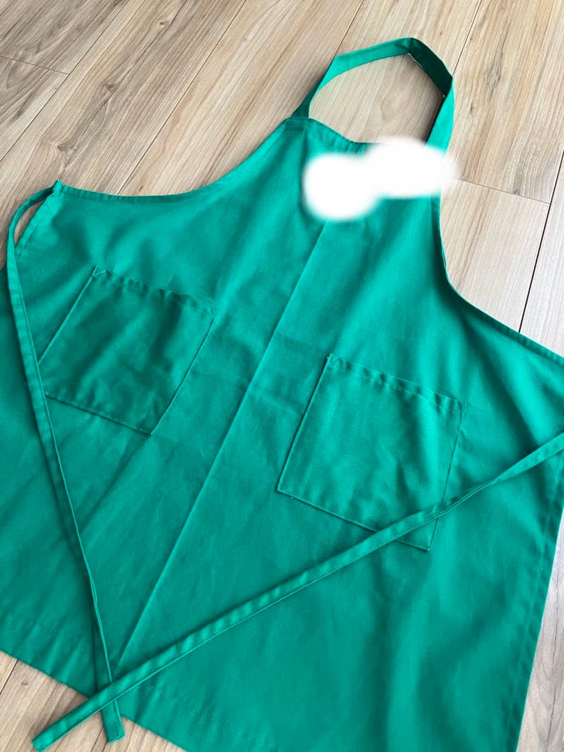 カフェ風　子供エプロン