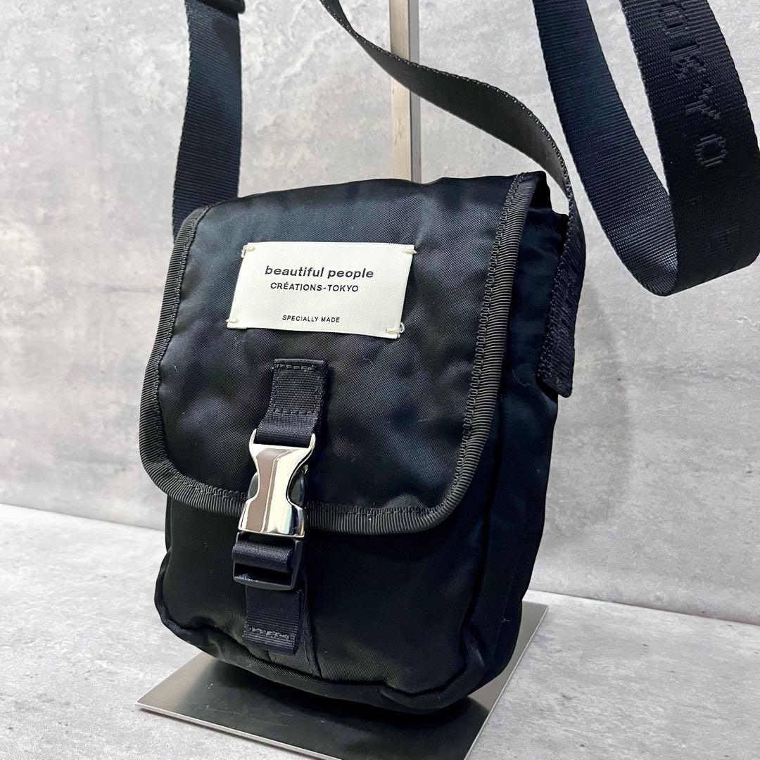 極美品✨beautiful people STUDIOUS別注 ショルダーバッグ