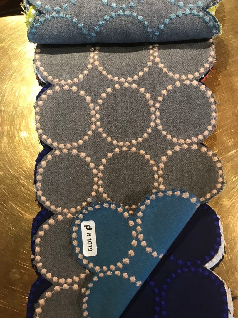 ま〜こさん専用 ミナペルホネン クラッシュゲート ハンドメイド チェアA 椅子