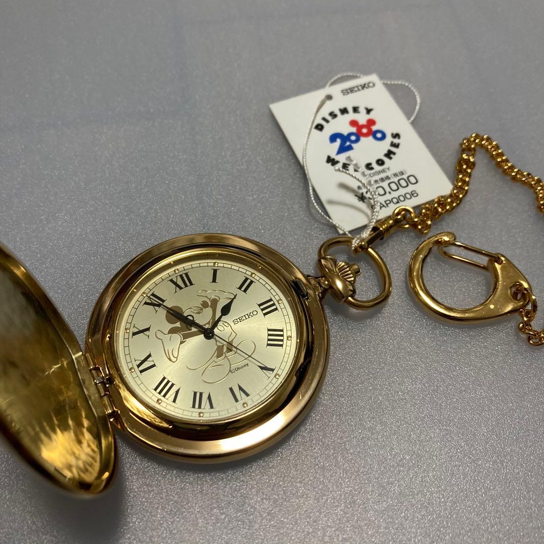 【超激レア】東京ディズニーランド2000年ミレニアム記念2000個限定懐中時計