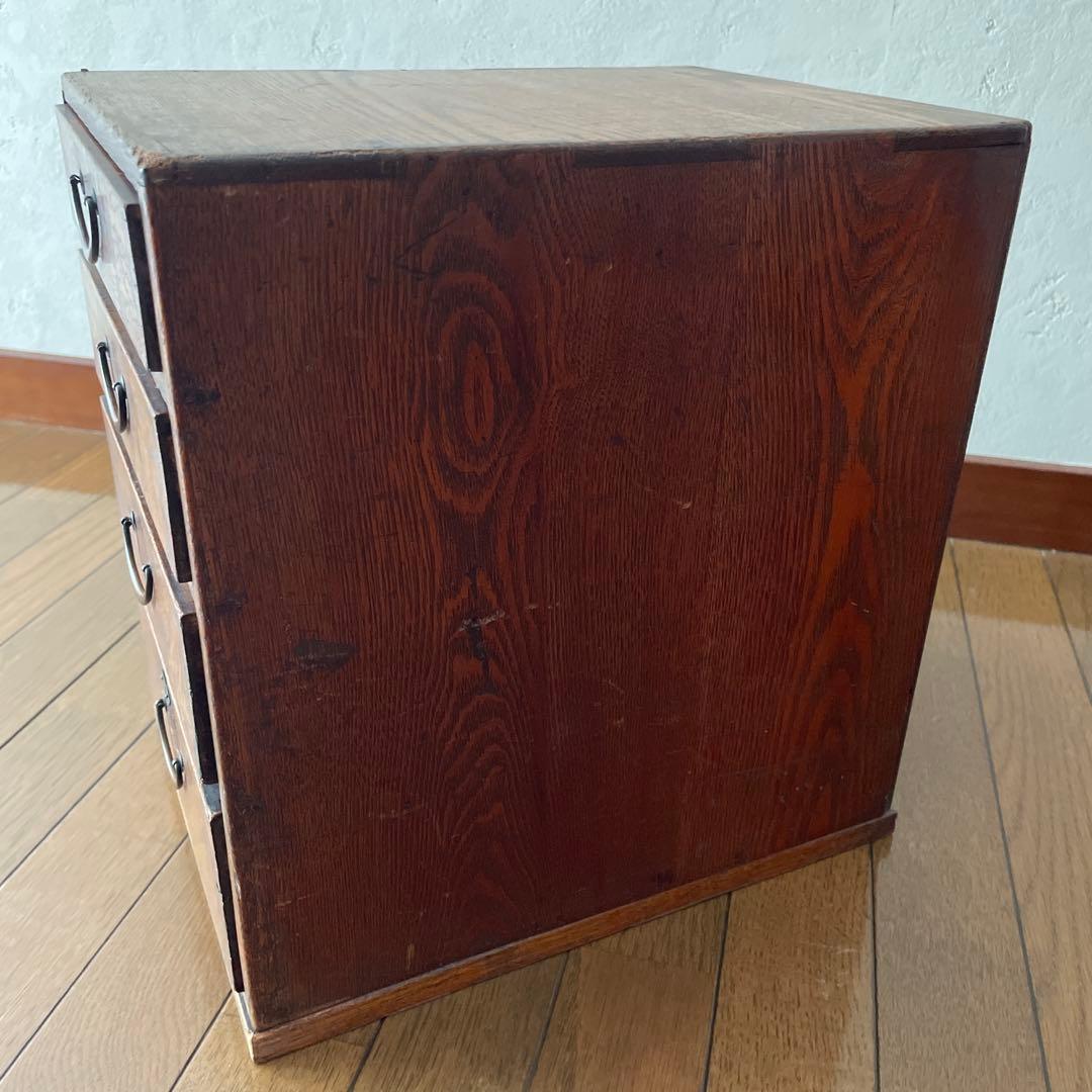 アンティーク　古道具　木製　小引き出し