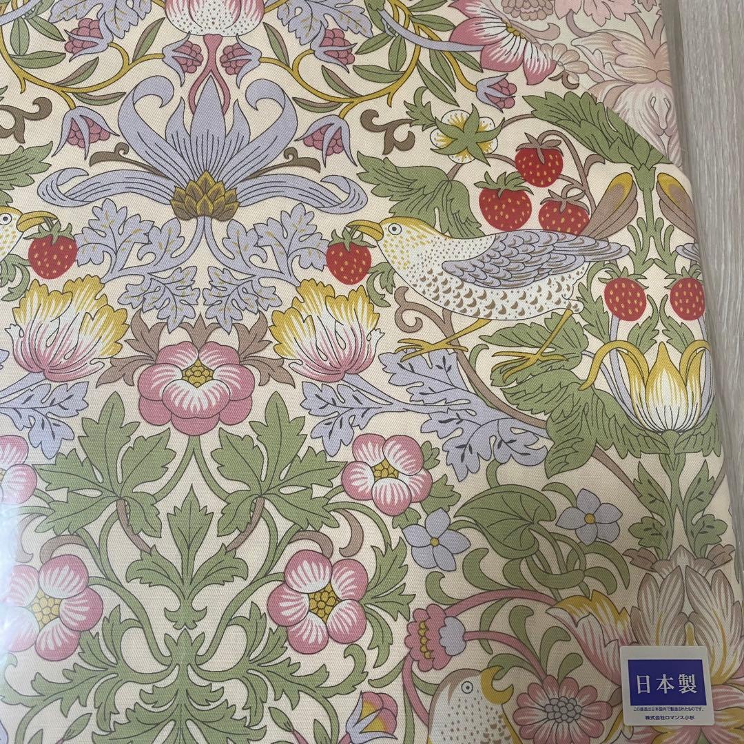 新品、モリスギャラリー 、ウィリアムモリス、布団カバー、シングル、いちご泥棒
