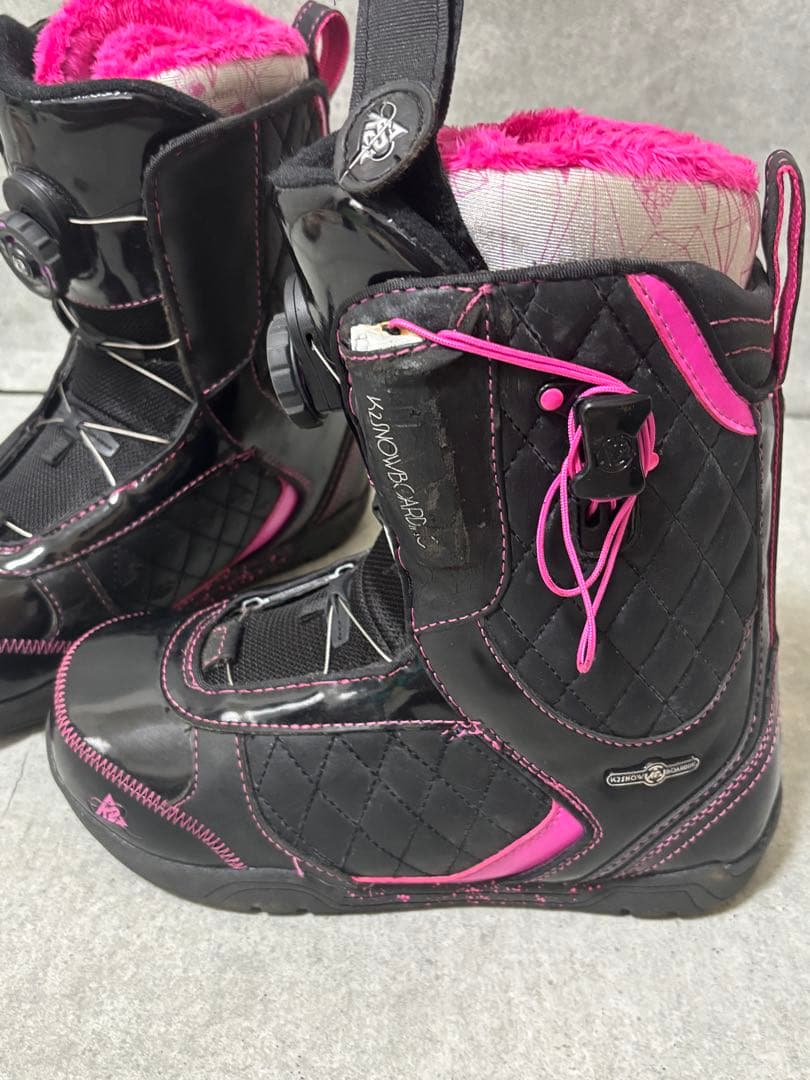 K2スノーボードブーツ MINK BOA LUX24.5㎝