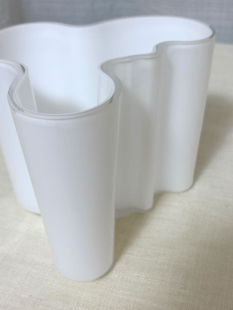 イッタラ アルヴァアアルト フラワーベース 120mmホワイト