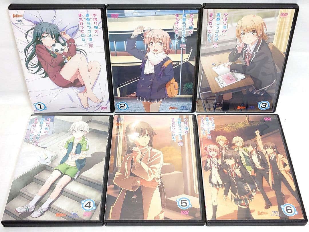 やはり俺の青春ラブコメはまちがっている。 【1期〜3期】DVD 全20巻セット