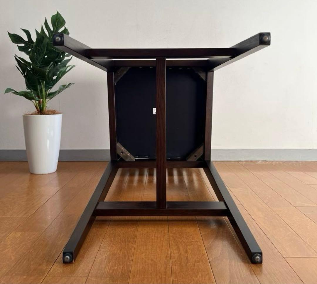 ロックストーン　ハイチェア　① 岩倉榮利　カウンターチェア　本革　モダン　美品