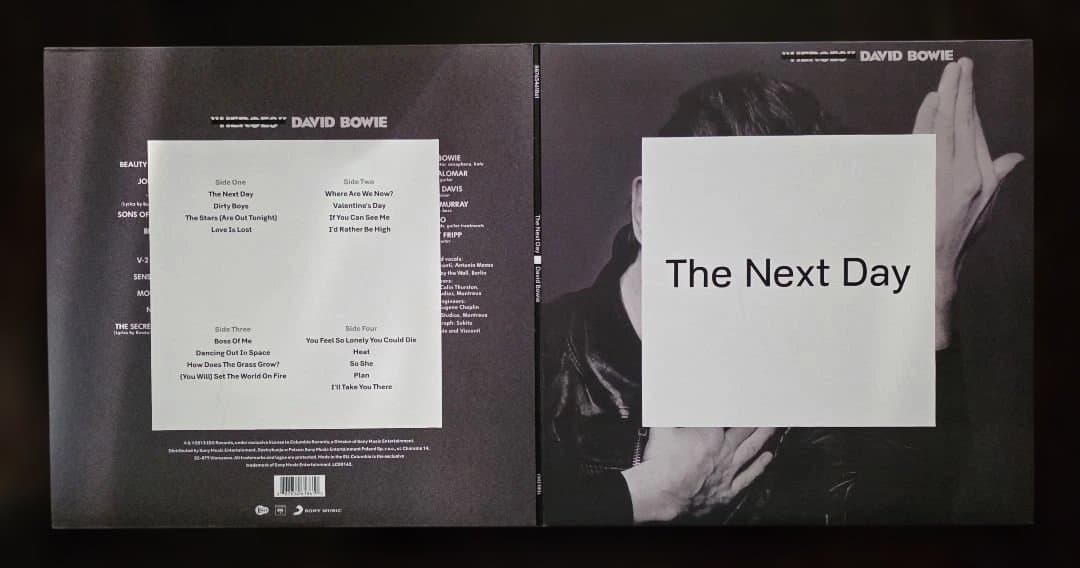 や*ん様 デヴィッド・ボウイ 「The Next Day」 ２枚組LPレコード