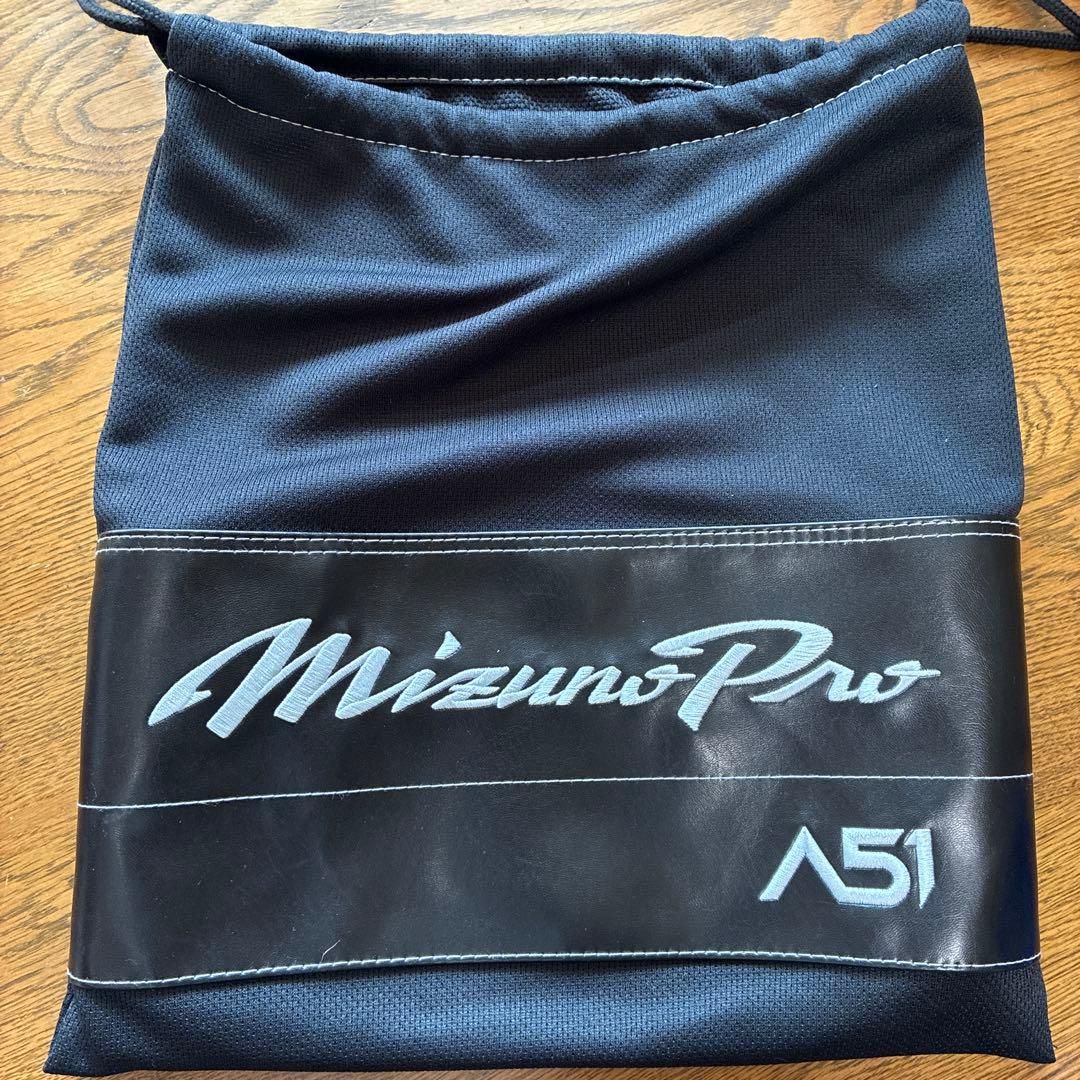ミズノプロA51 硬式用内野手　限定グローブ グレー