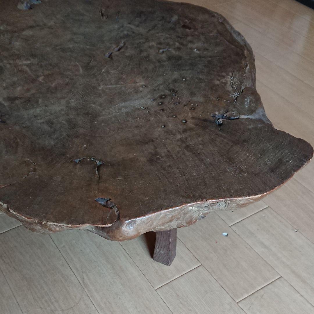 銘木（無垢） 花台 ローテーブル