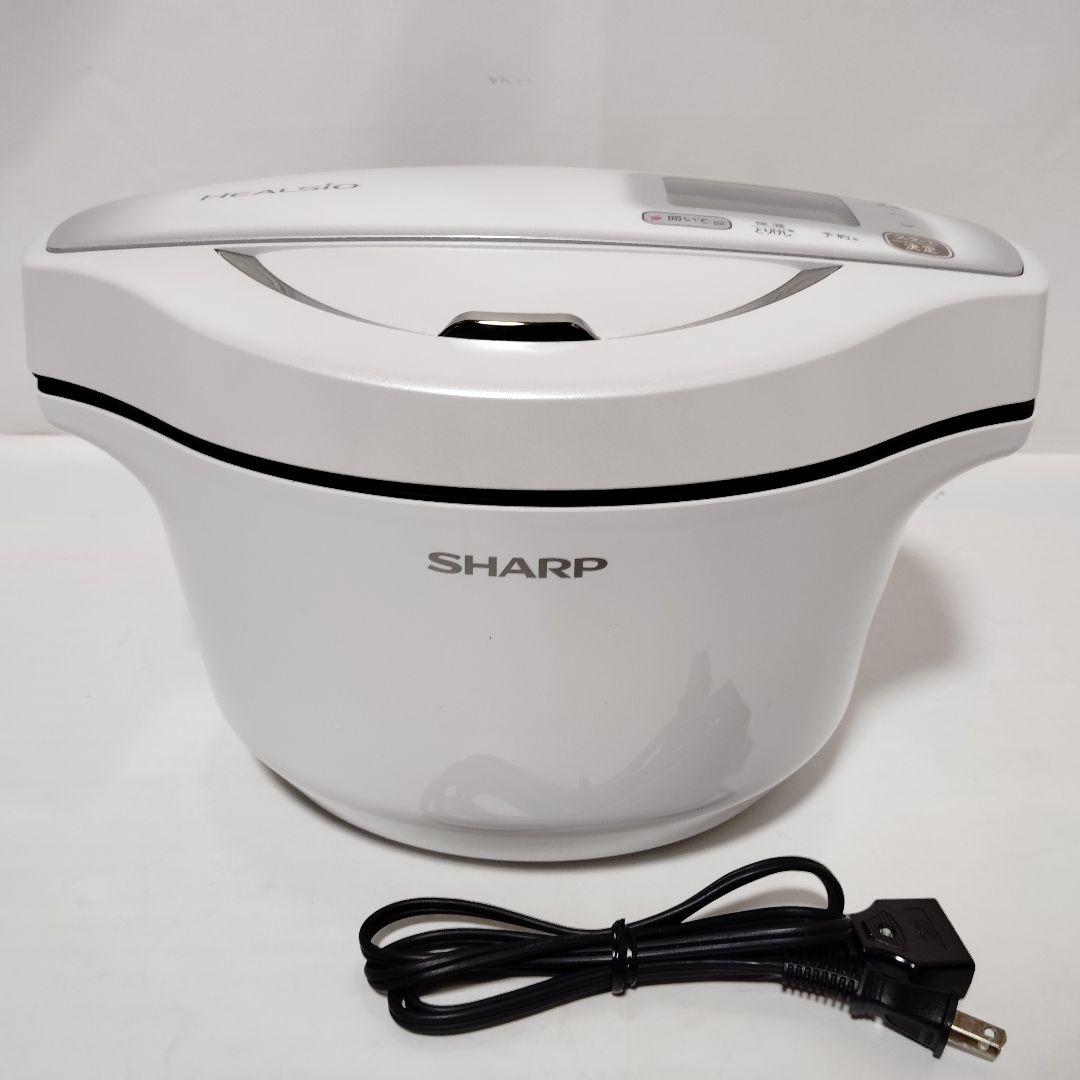 SHARP ヘルシオ ホットクック KN-HW24E-W 2.4L 無水調理