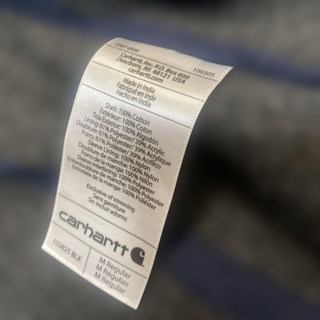 値下げ不可　カーハート　ミシガンチョアコート　ブラック　Mサイズ　ダック
