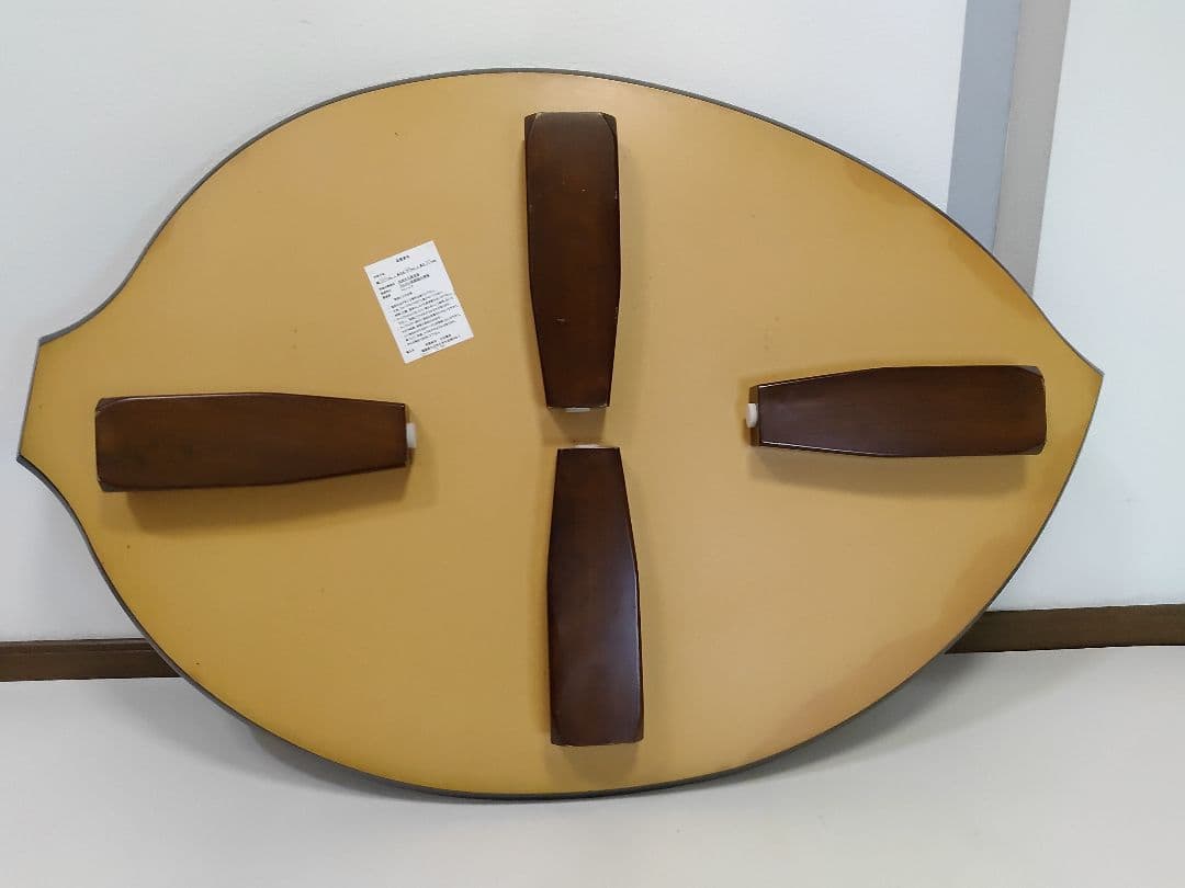 葉っぱのテーブル 上久商店 天板 120×80cm 高さ32.7cm 送料無料