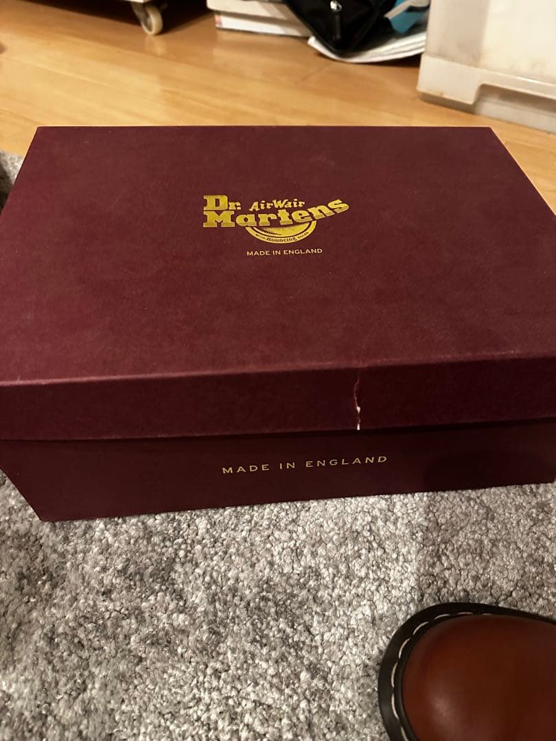 Dr. Martens ブラウンレザーブーツ