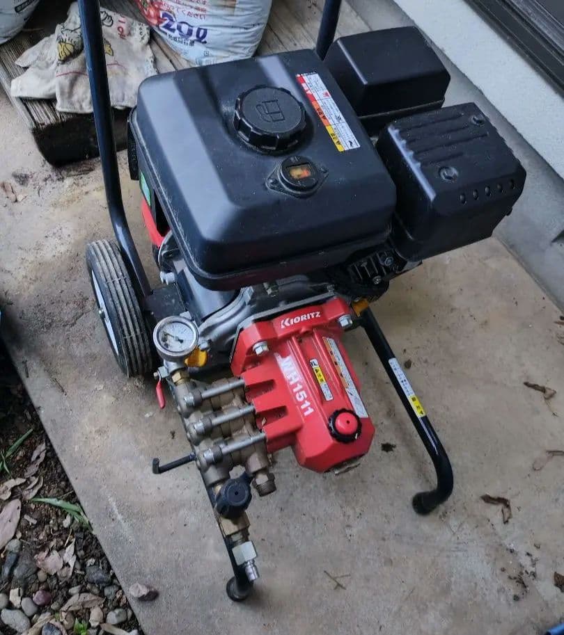 【送料込み】KORTZ（共立）WH-1511 高圧洗浄機（ホース、洗浄ノズル付）