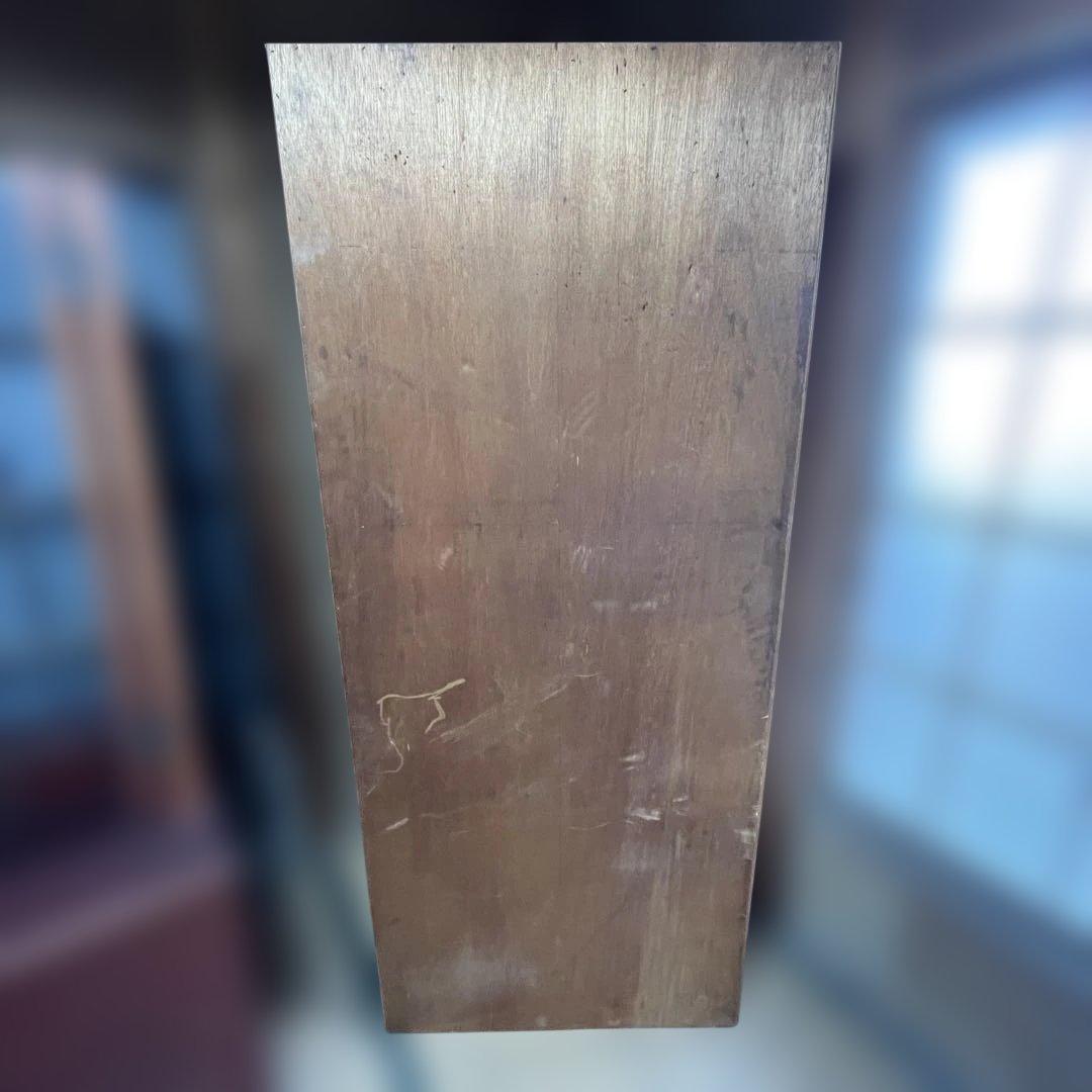 昭和レトロ 食器棚 ガラス戸 キャビネット 収納棚 飾り棚 古家具