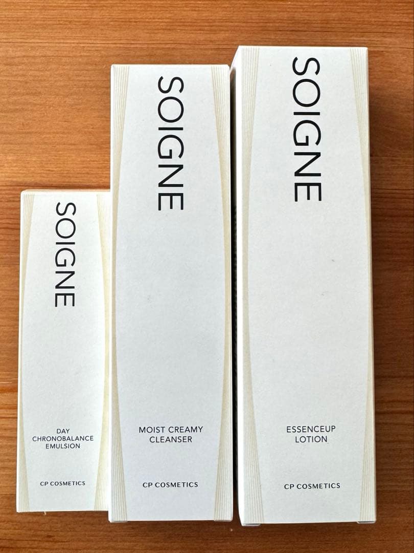 【ソワーニユ】スキンケアセットＲ 洗顔料・化粧水・乳液