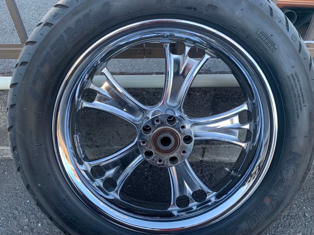 ハーレー ソフテイル ホイル 16インチ 前後セット