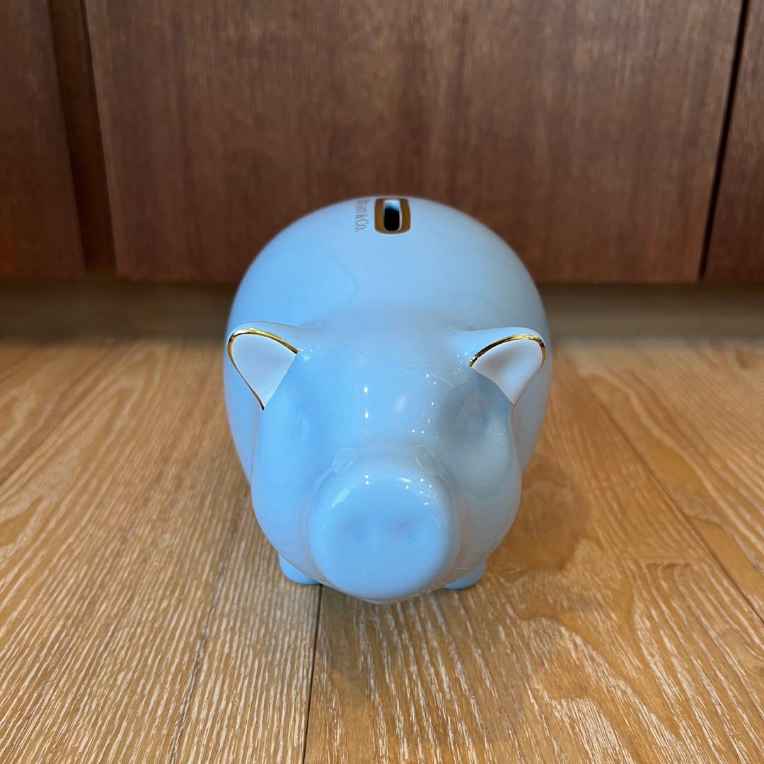 【新品】TIFFANY&Co. 「ティファニー」 ピギーバンク 貯金箱