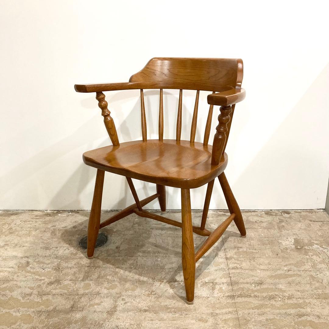 柏木工　クラウンチェア　レトロ　ヴィンテージ　KASHIWA ①