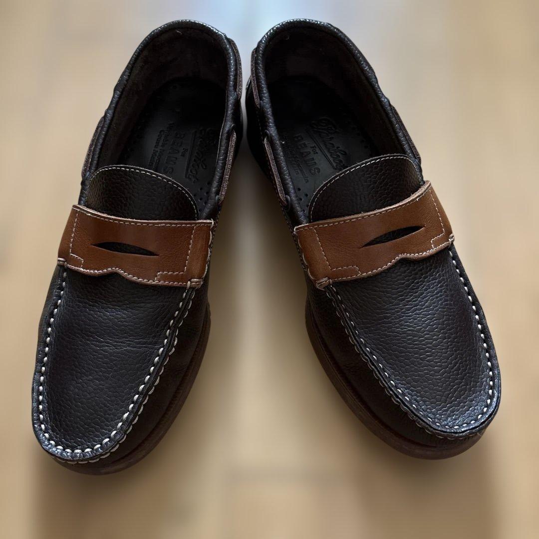 美品！Paraboot BEAMS別注 ローファー 本革