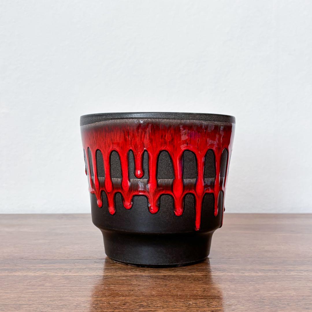 【ドイツ Fohr Keramikの鉢カバー】T-9 Fat Lava