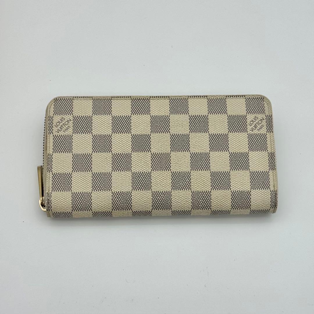 ヴィトン ダミエ アズール ジッピーウォレット 長財布 ラウンド ファスナー