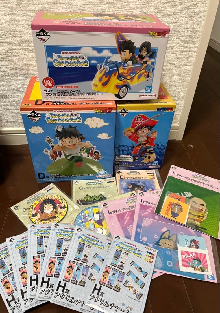 一番くじ ドラゴンボール ラストワン賞 孫悟飯＆ビーデル　D賞　B賞　その他