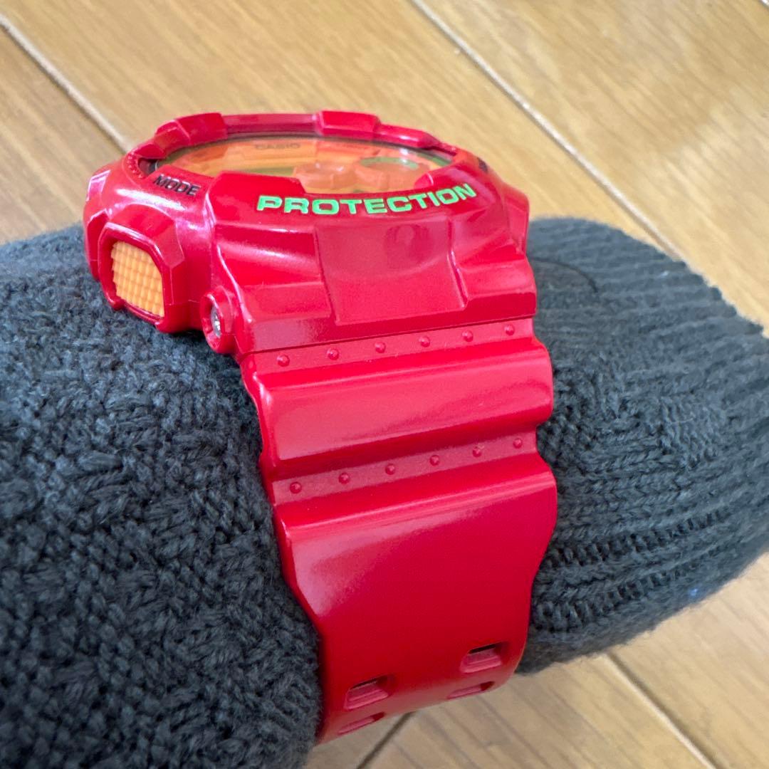 爺*麺様 G-SHOCK ジーショック GD-100HC-4JF ハイパーカラー