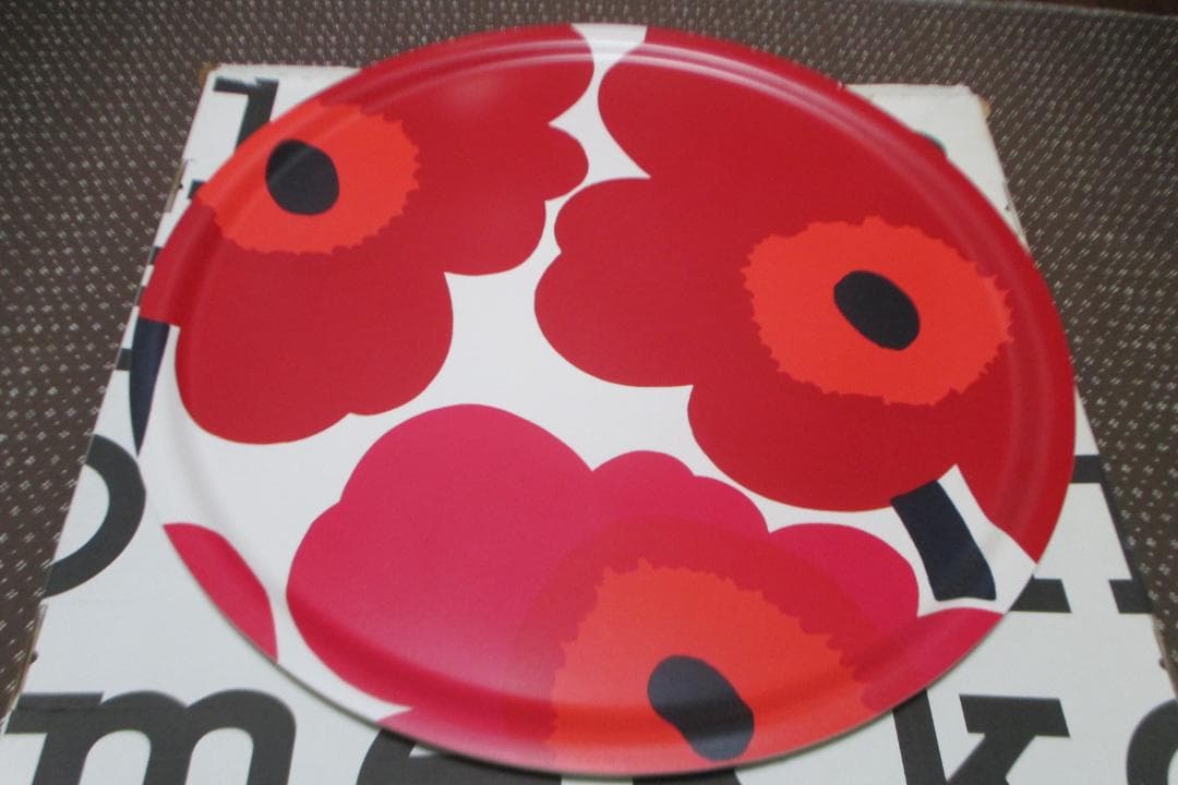 marimekko マリメッコ UNIKKO ウニッコ トレイ 65㎝ 希少