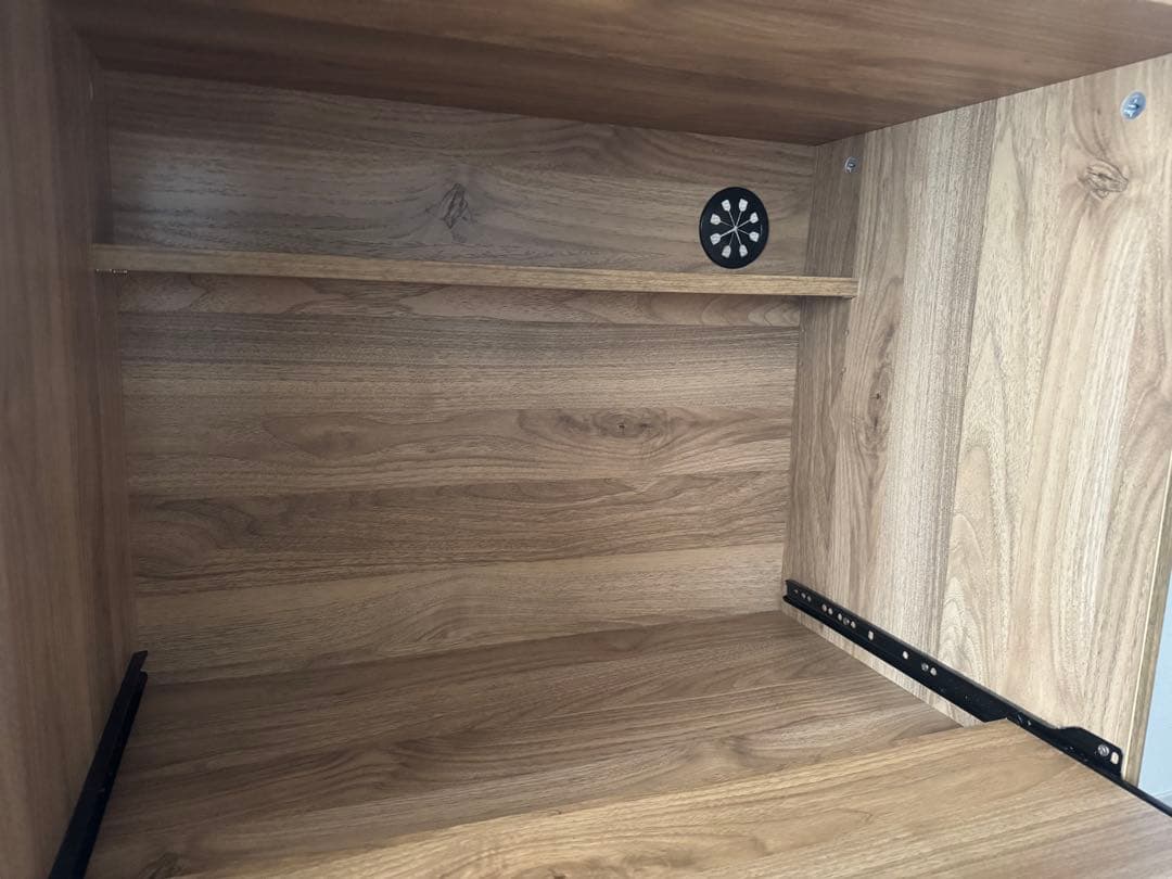 ニトリ　レンジ台 フォルムS RE9060LBR ライトブラウン　キッチン収納