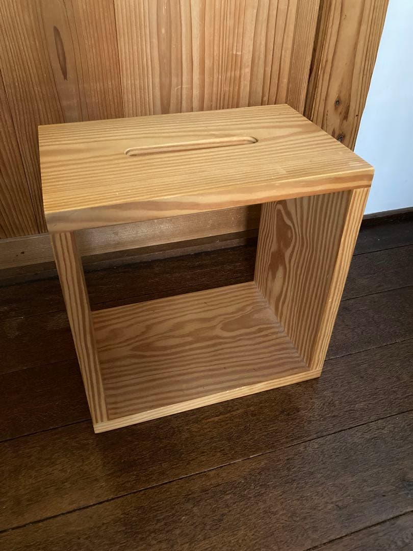 こいずみ道具店購入　小泉誠 設計　KIMI 踏み台　スツール　無垢材　廃盤？