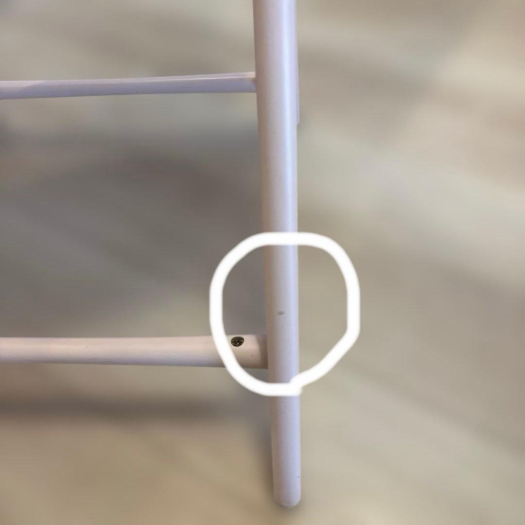 yamatoya 大和屋 ハイチェア アッフルチェア　ミルキーピンク