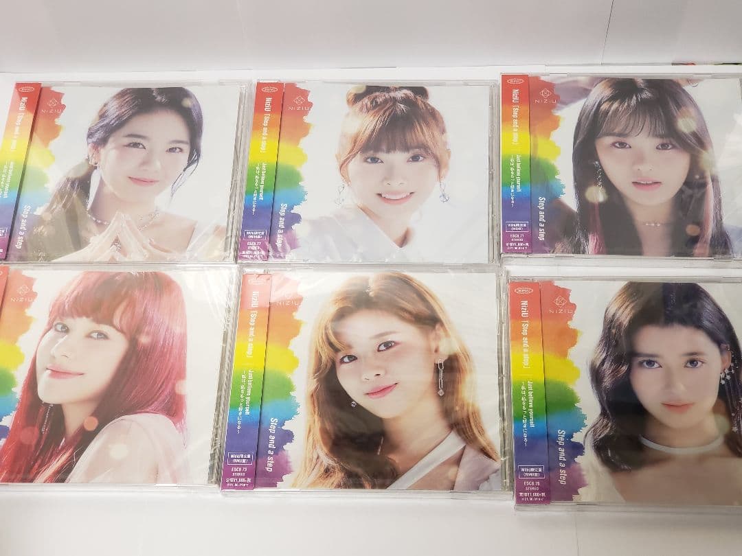 NiziU　Step and a step　WithU限定盤　全9形態　BOX