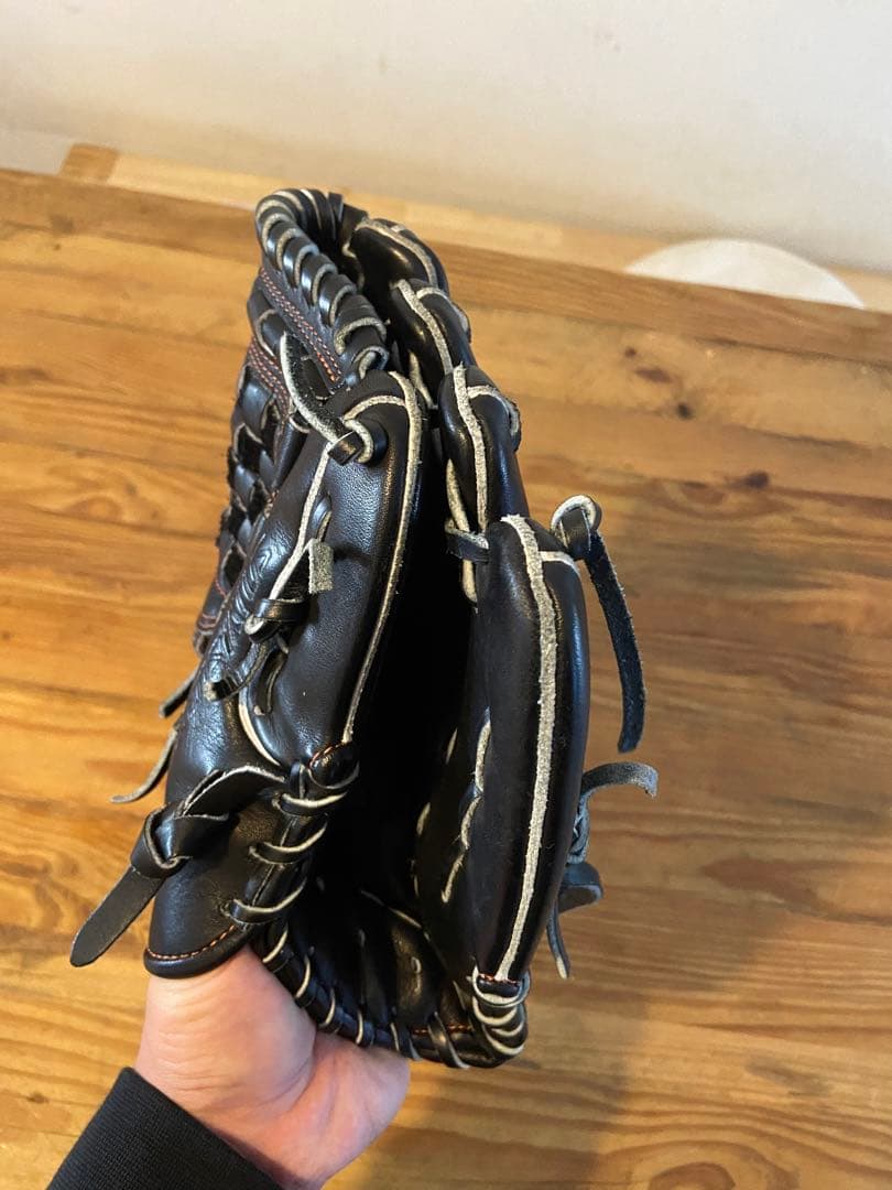 ZETT 軟式グローブ 黒 ネオステイタス　源田モデル　一般用