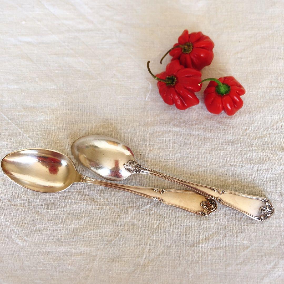 専用フランスアンティーク　箱付スプーン　12本セット　フランスアンティーク